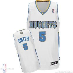 Cheap JR Smith Nuggets Jersey #5 Home White From China