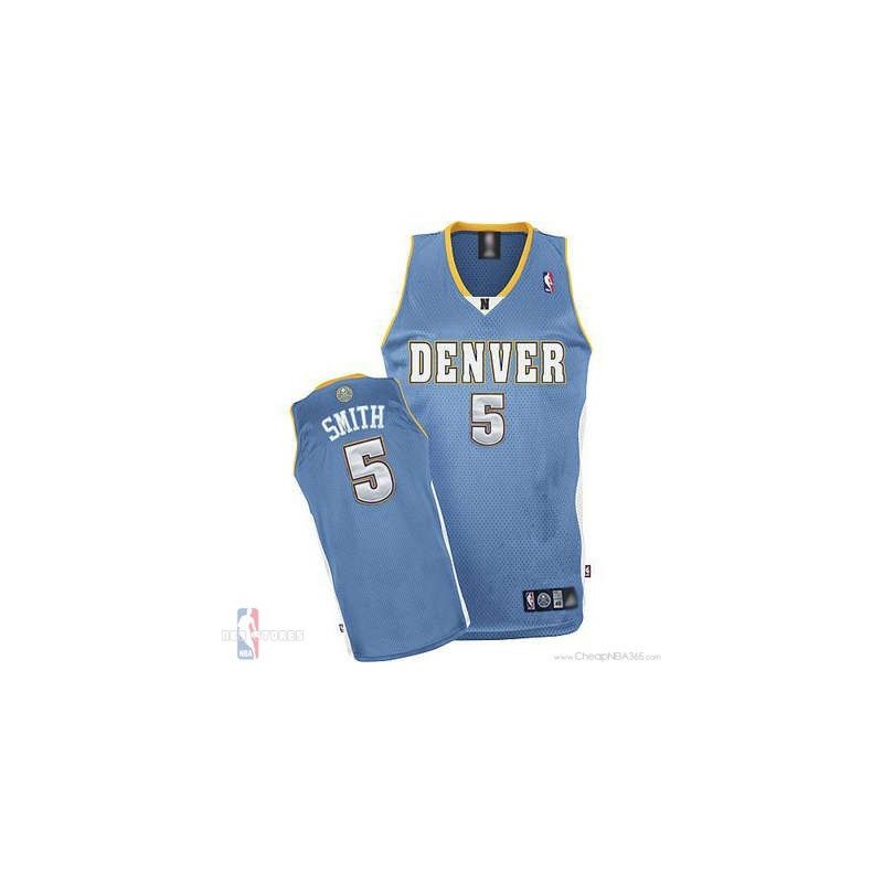 Cheap JR Smith Nuggets Jersey #5 Road Light Blue From China