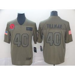 Cheap Pat Tillman Cardinals Jersey From China Salute To Service #40