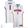 Cheap Chauncy Billups Pistons Jersey #1 Home White From China