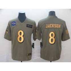 Cheap Lamar Jackson Ravens Jersey From China Team/Fashion/Salute To Service and more #8