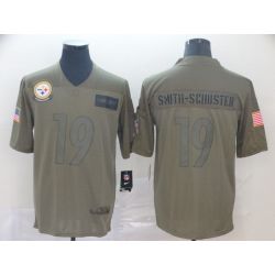 Cheap JuJu Smith-Schuster Steelers Jersey From China #19 Fashion/Salute To Service and More