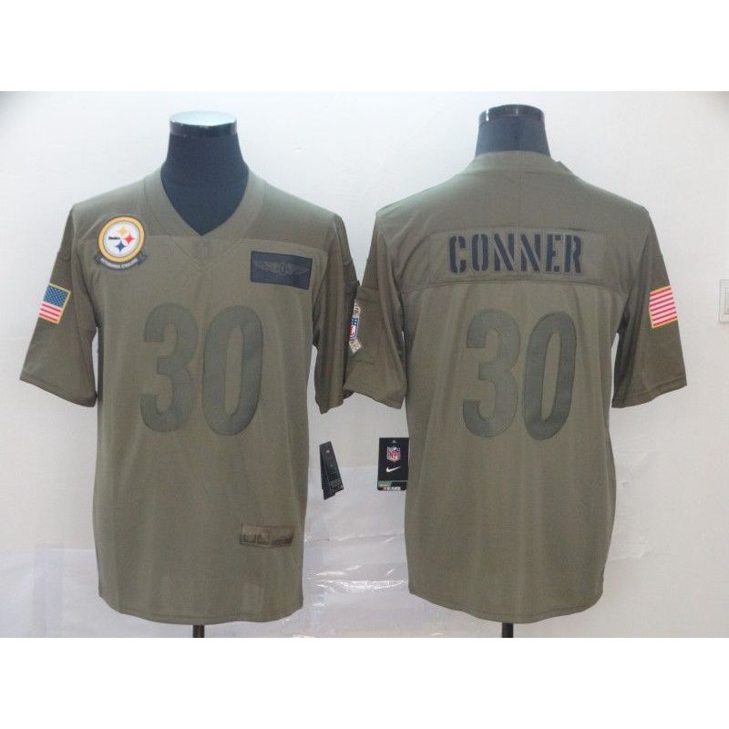 Cheap James Conner Steelers Jersey From China Salute To Service #30