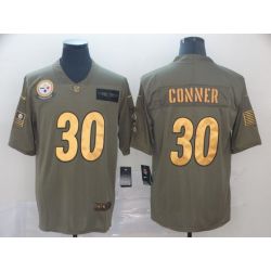 Cheap James Conner Steelers Jersey From China Salute To Service #30