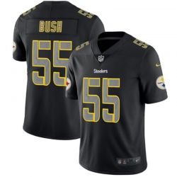 Cheap Devin Bush Steelers Jersey From China in Men Women Youth Size #55