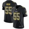 Cheap Devin Bush Steelers Jersey From China in Men Women Youth Size #55