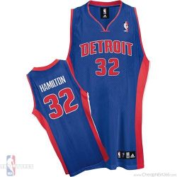 Cheap Richard Hamilto Pistons Jersey #32 Road Blue From China