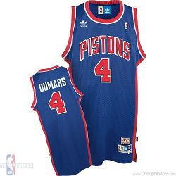 Cheap Joe Dumars Pistons Jersey #4 Road Blue From China