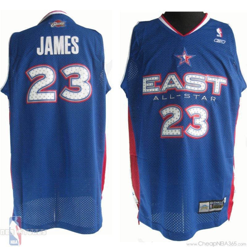 Cheap LeBron James Throwback Jersey #23 Blue 2011 All Star From China