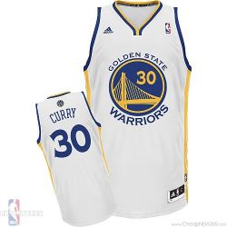 Cheap Stephen Curry Warriors Jersey #30 Home White From China Men/Youth