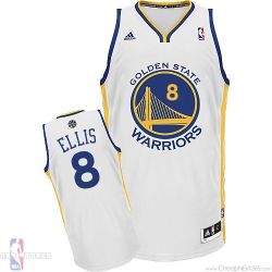 Cheap Monta Ellis Warriors Jersey #8 Home White From China