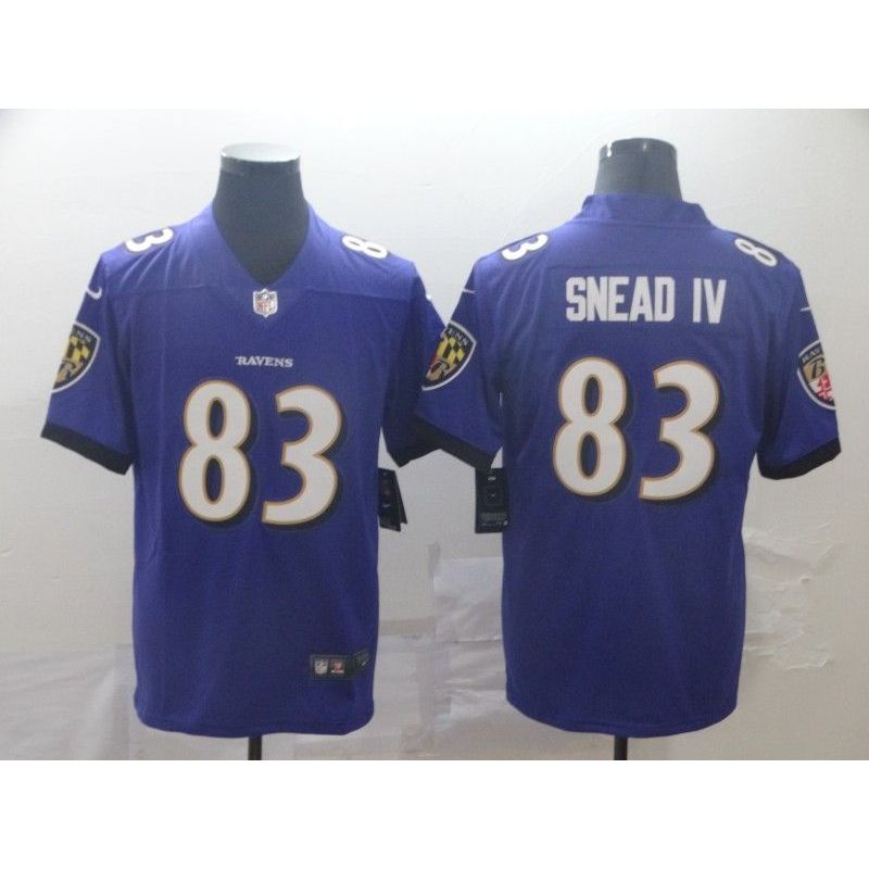 Cheap Willie Snead IV Ravens Jersey From China #83