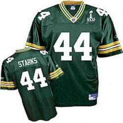 Cheap James Starks Packers Jersey #44 Green super bowl XLV From China