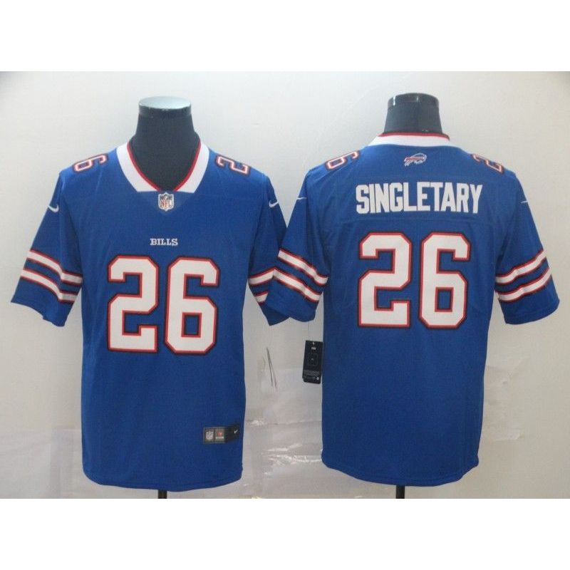 Cheap Devin Singletary Bills Jersey From China #26