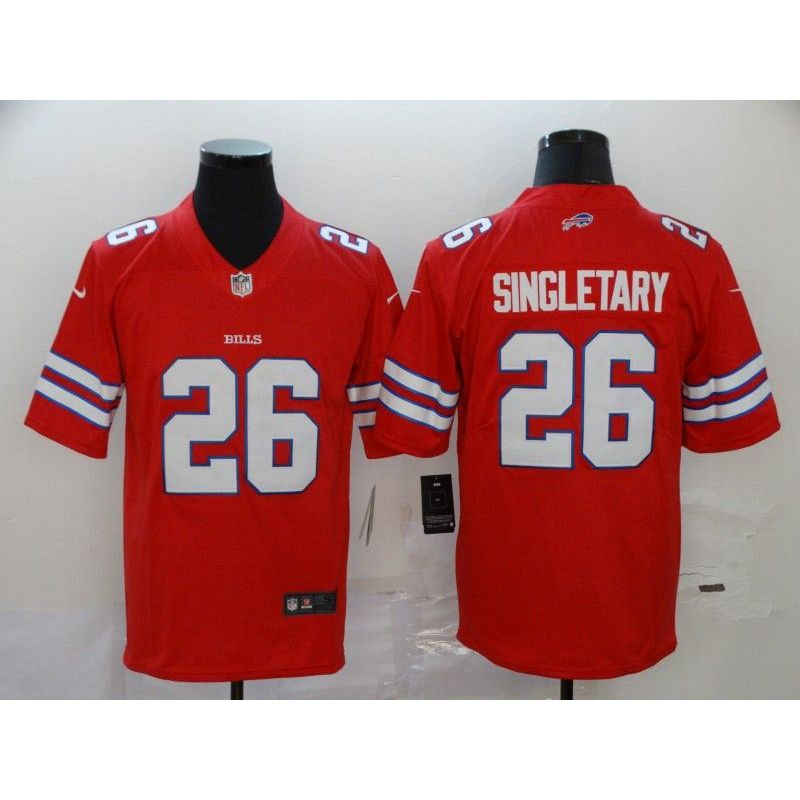 Cheap Devin Singletary Bills Jersey From China #26