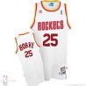 Cheap Robert Horry Rockets Jersey #25 Throwback Home White From China