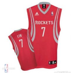 Cheap Jeremy Lin Rockets Jersey #7 Road Red From China