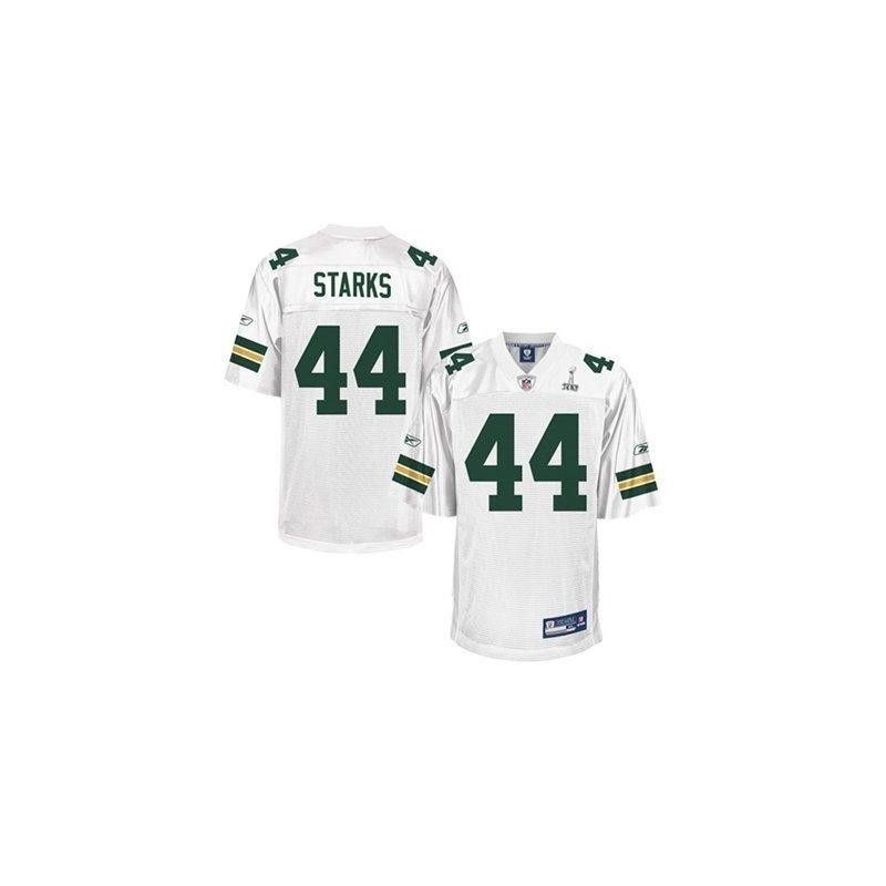 Cheap James Starks Packers Jersey #44 White super bowl XLV From China