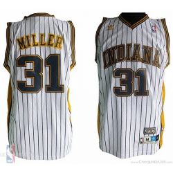 Cheap Reggie Miller Indiana Pacers Jersey #31 Throwback White From China