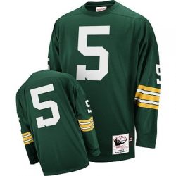 Cheap Paul Hornung Packers Jersey #5 Green Throwback From China