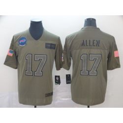 Cheap Josh Allen Bills Jersey From China Salute To Service #17