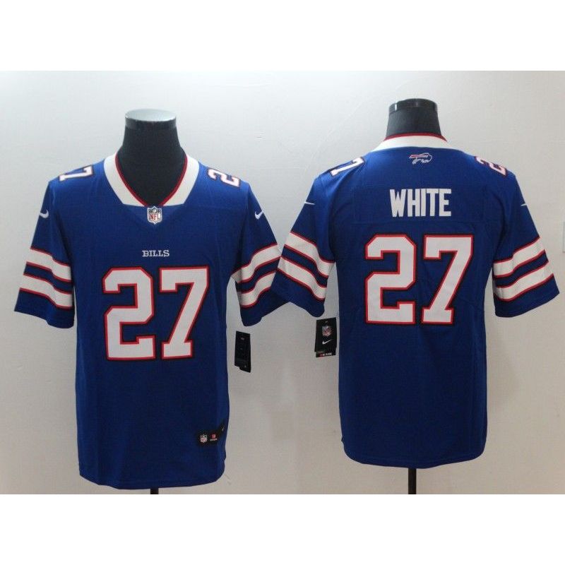 Cheap TreDavious White Bills Jersey From China 2017 draft Color Rush #27