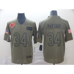 Cheap Walter Payton Bears Jersey #34 Navy Throwback with Bear Patch From China