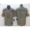 Cheap Baker Mayfield Browns Jersey From China Salute To Service #6