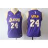 Cheap Kobe Bryant Lakers Youth Jersey #24 Home From China