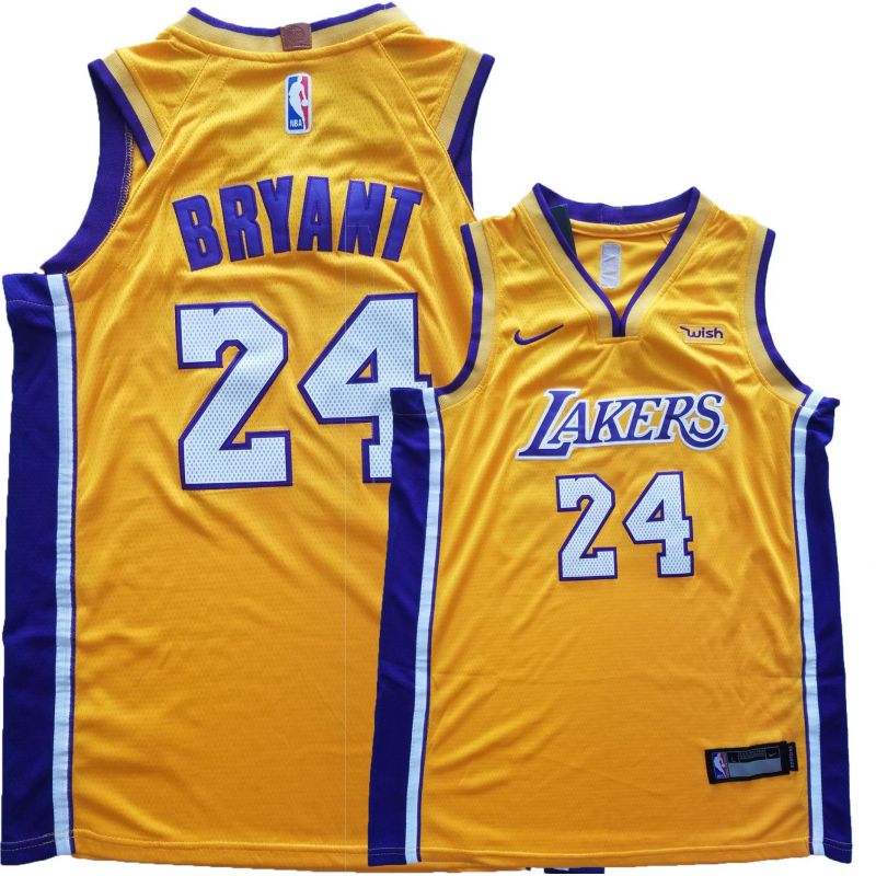 Cheap Kobe Bryant Lakers Youth Jersey #24 Home From China