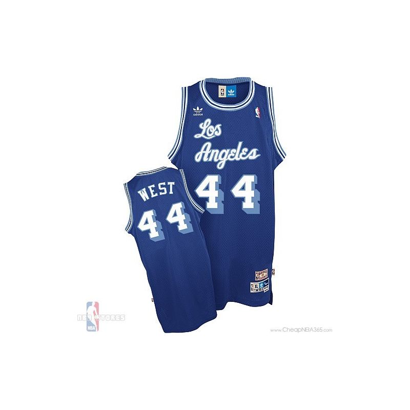 Cheap Jerry West Lakers Jersey #44 Throwback Road From China