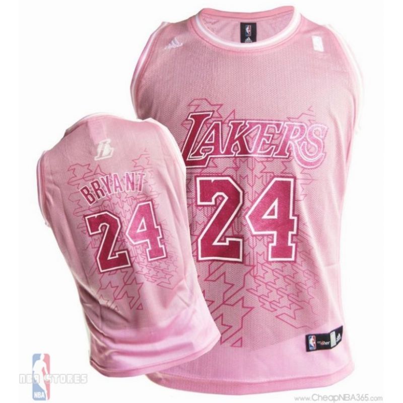 Cheap Kobe Bryant Lakers Women Jersey #24 Pink From China