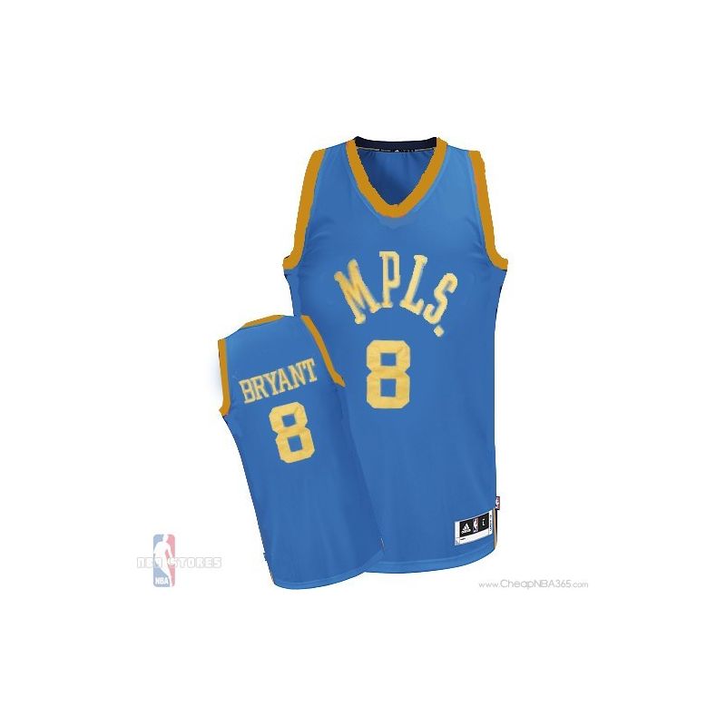 Cheap Kobe Bryant Lakers Jersey #8 MPLS Blue From China