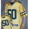 Cheap A J Hawk Packers Jersey #50 Yellow From China