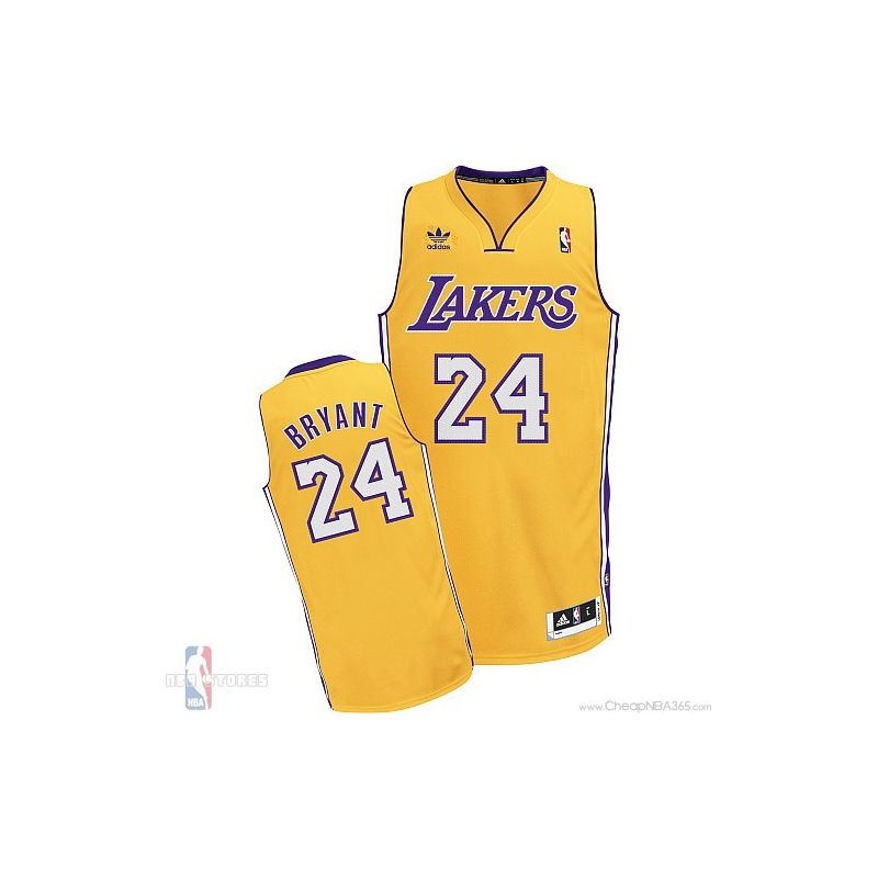 Cheap Kobe Bryant Lakers Jersey #24 Home Yellow From China