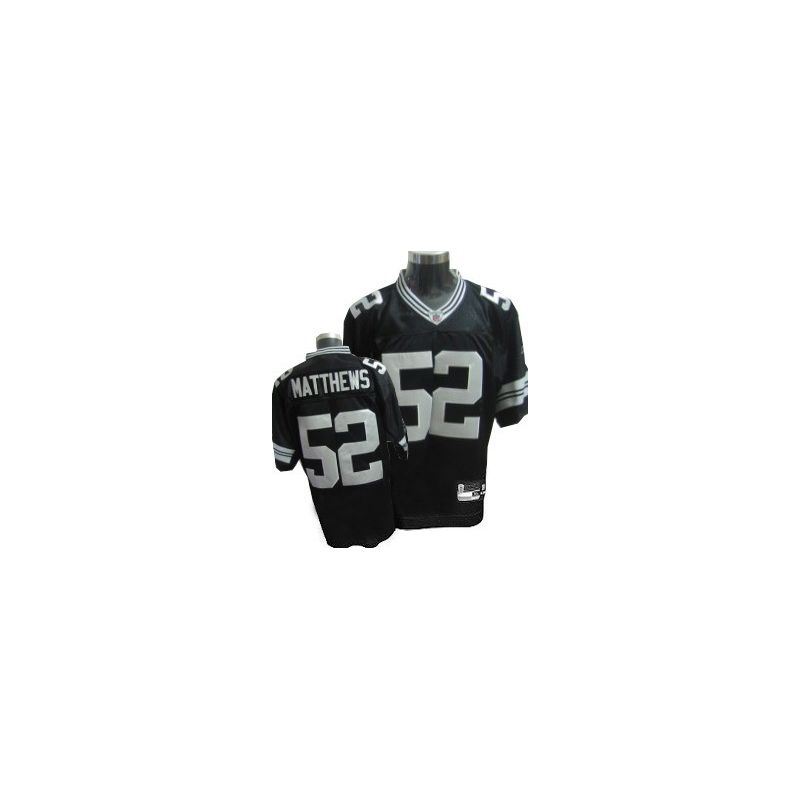 Cheap Clay Matthews Packers Jersey #52 Black From China