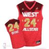 Cheap Kobe Bryant Lakers Jersey #24 Red 2013 All Star From China