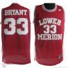 Cheap Kobe Bryant Lower Merion High School Jersey #33 Red From China