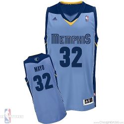 Cheap OJ Mayo Memphis Grizzlies Jersey #32 Alternate Light Blue Revolution 30