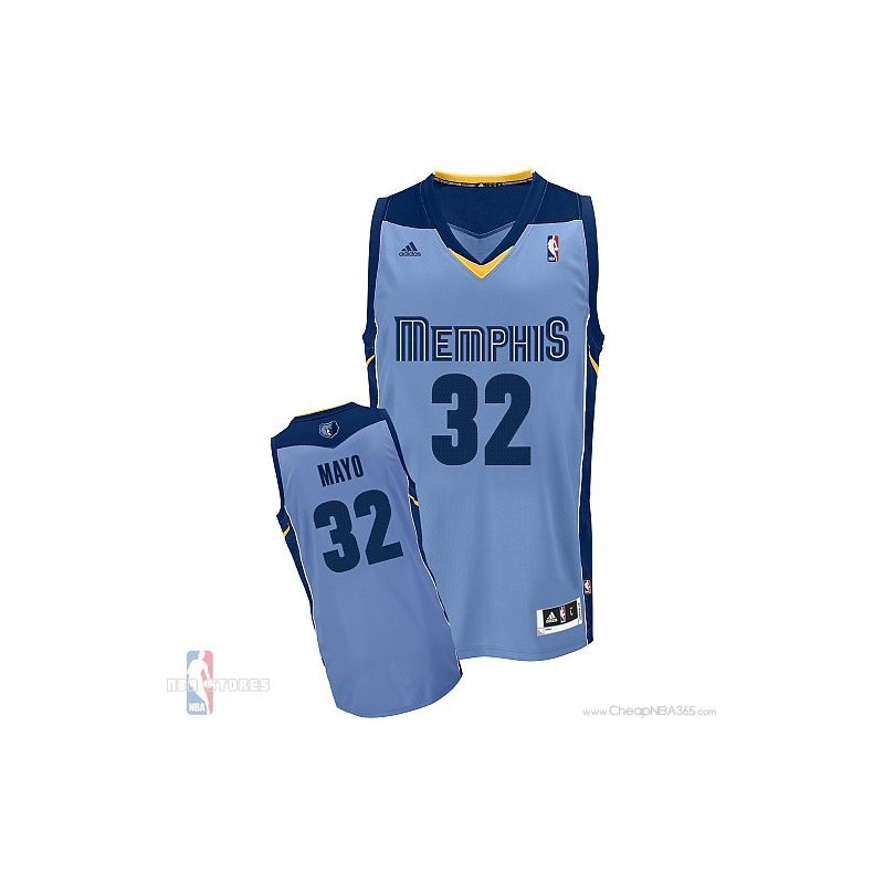 Cheap OJ Mayo Memphis Grizzlies Jersey #32 Alternate Light Blue Revolution 30