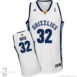 Cheap OJ Mayo Memphis Grizzlies Jersey #32 Home White From China