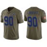 Cheap Demarcus Lawrence Cowboys Jersey From China Olive Salute To Service #90