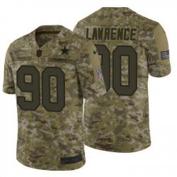 Cheap Demarcus Lawrence Cowboys Jersey From China Olive Salute To Service #90