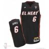 Cheap LeBron James Heat Jersey #6 Road Latin Nights Patch From China