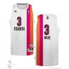 Cheap Dwayne Wade Heat Jersey #3 White ABA Hardwood Classic From China