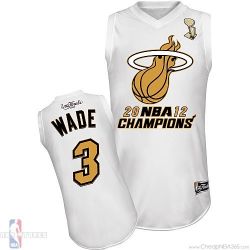 Cheap Chris Bosh Heat Jersey #3 White Home 2013 Finals Champion From China