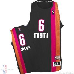 Cheap Dwyane Wade Heat Jersey #6 Black ABA Hardwood Classic From China