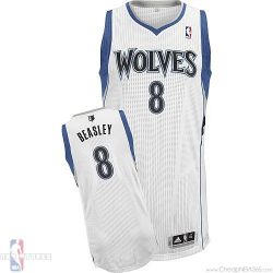 Cheap Michael Beasley Timberwolves Jersey #8 Home White China