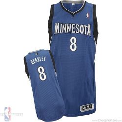 Cheap Michael Beasley Timberwolves Jersey #8 Road Blue From China