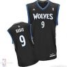 Cheap Ricky Rubio Timberwolves Jersey #9 Black From China